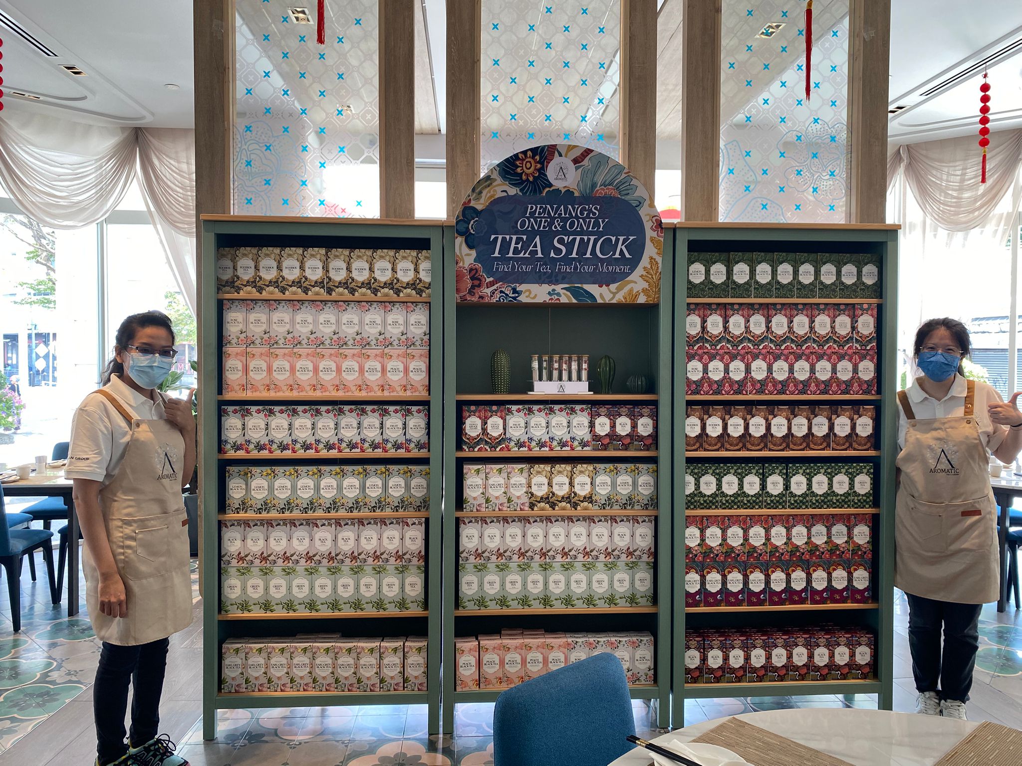 Aromatic Stick Tea x The George Penang by The Crest Collection