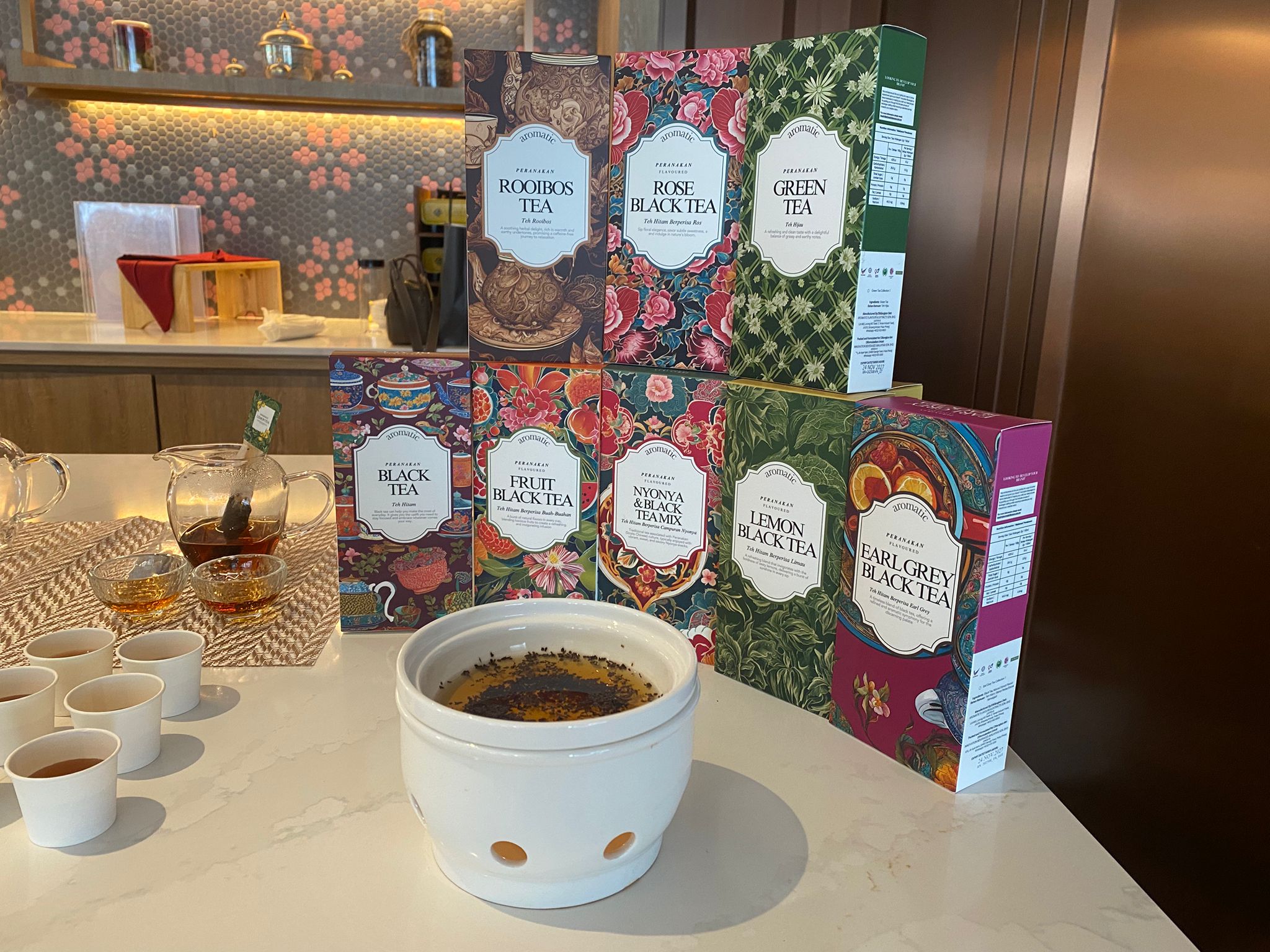 Aromatic Stick Tea x The George Penang by The Crest Collection