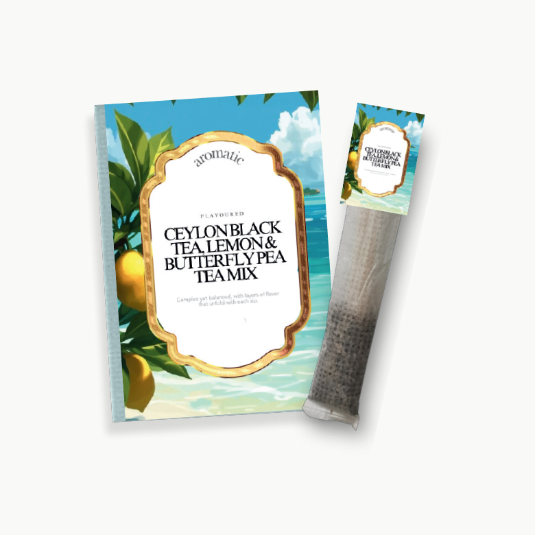 Venezuela - Ceylon Black Tea Lemon Butterfly Pea Tea Mix